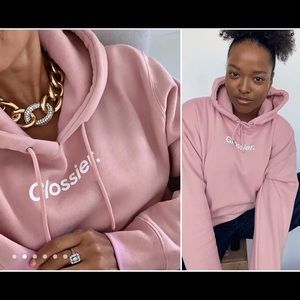 glossier hoodie